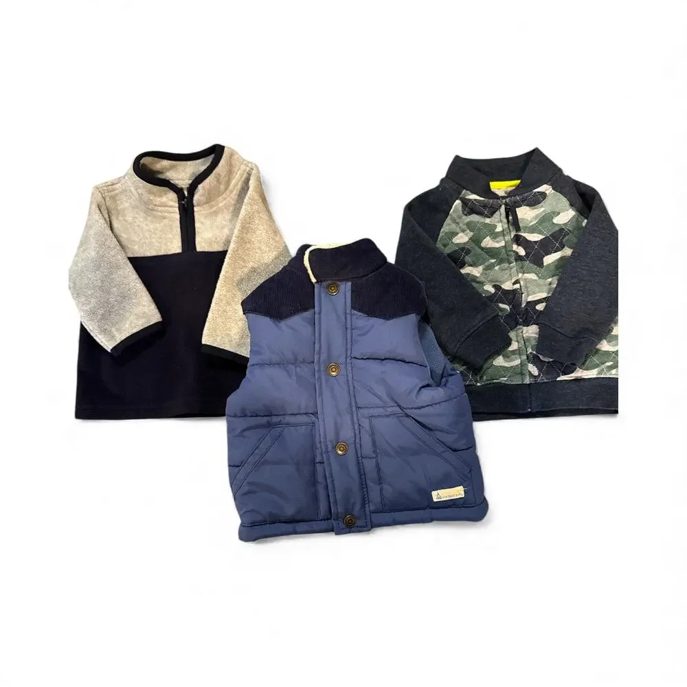 Baby Boy Outerwear Vest and‎ Jackets - Size 6 Months